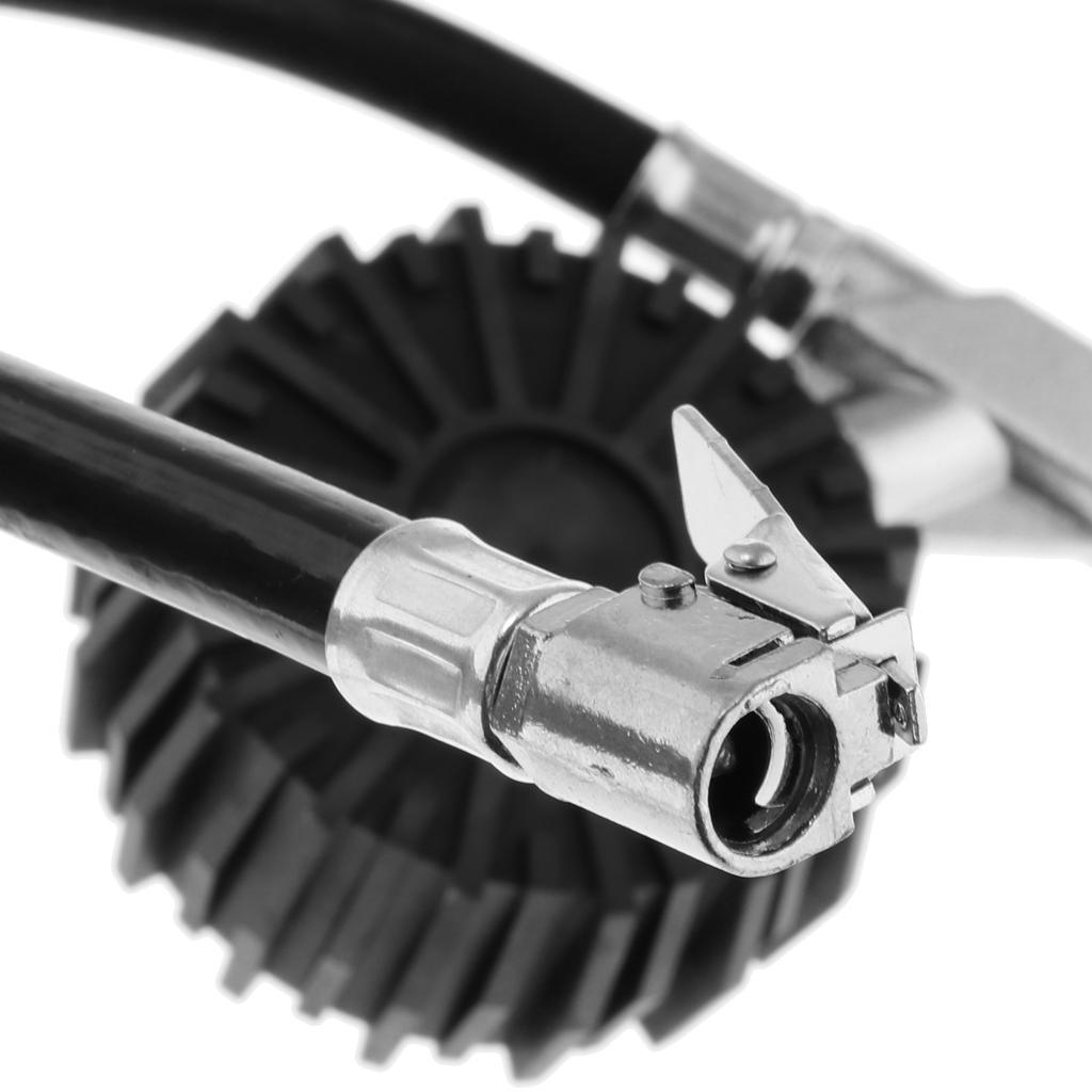 Car Truck Motorcycle Digital Air Tire Inflator Pressure Gauge Meter Tool