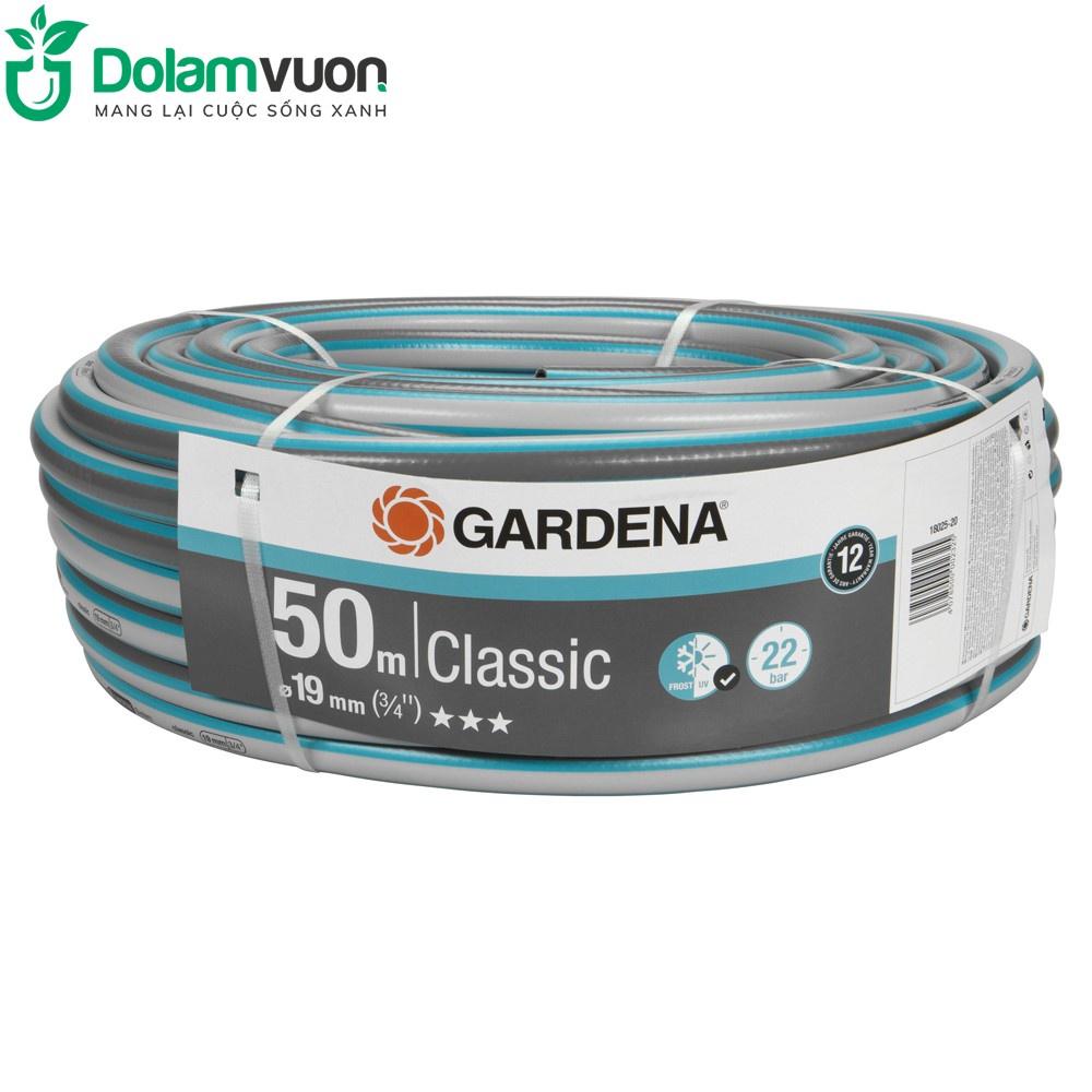 Cuộn dây tưới 50 mét đường kính 19mm Gardena 18025-20