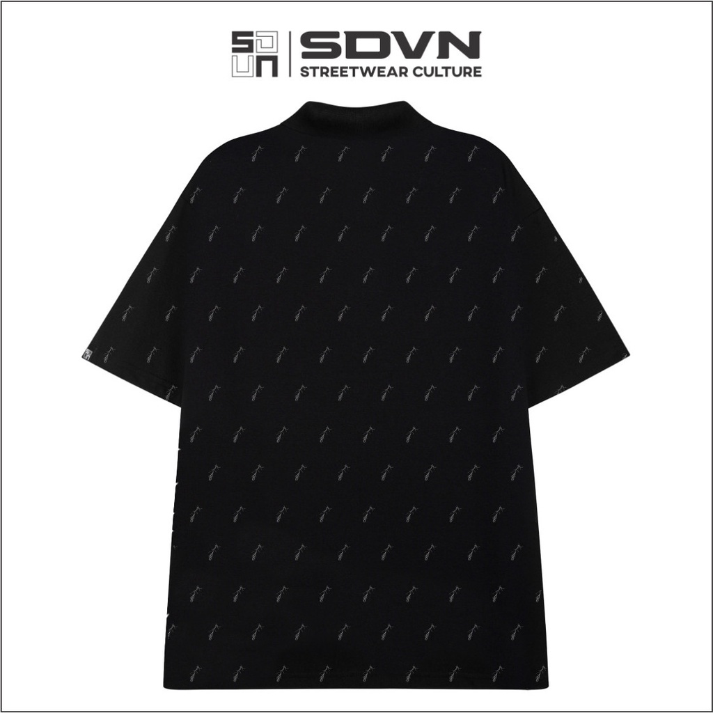 Áo Thun POLO Unisex Form Rộng - Brand Chính Hãng SDVN - LIGHT.NING
