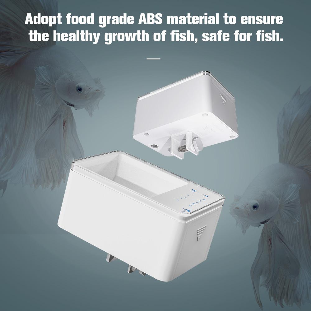 Máy cho cá ăn tự động Máy phân phối thức ăn cho cá kỹ thuật số thông minh 70ml