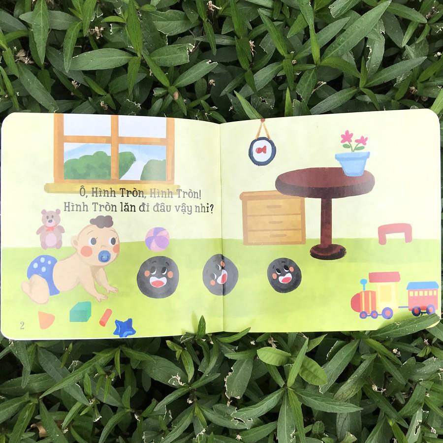 Ehon Nhận Biết - Chơi Cùng Các Hình Khối - Hình Tròn (Từ 1 - 6 Tuổi)