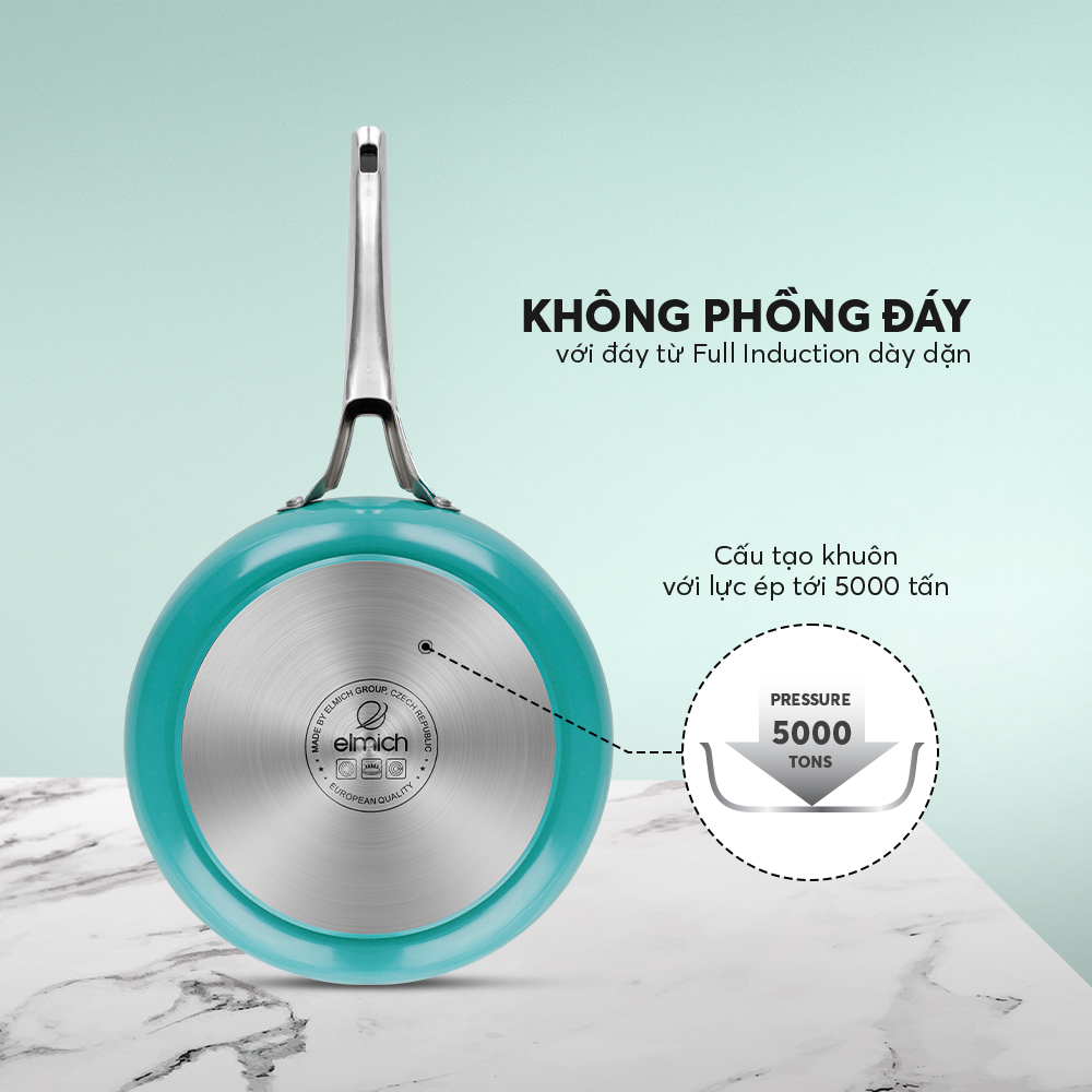 Chảo Xào Rán Chống Dính Full induction Elmich Hera 8240 20cm/8241 24cm/8242 26cm/8243 28cm