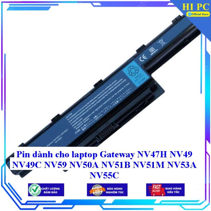 Pin dành cho laptop Gateway NV47H NV49 NV49C NV59 NV50A NV51B NV51M NV53A NV55C - Hàng Nhập Khẩu