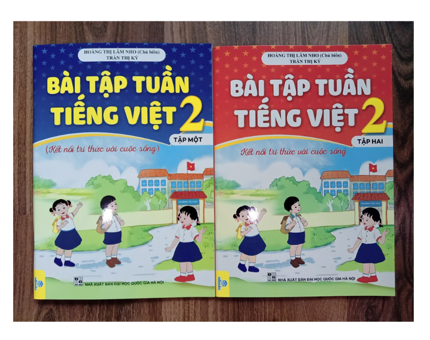 Sách - Combo Bài Tập Tuần Tiếng Việt 2 - Tập 1 + Tập 2 ( Kết Nối Tri Thức Với Cuộc Sống )