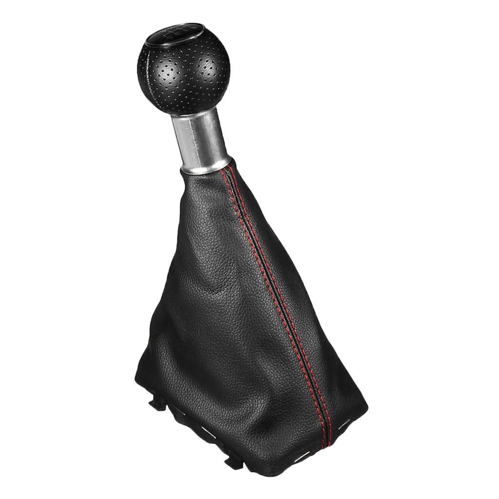 High Quality 5 Speed Gear Knob Shift Shifter Cover Black