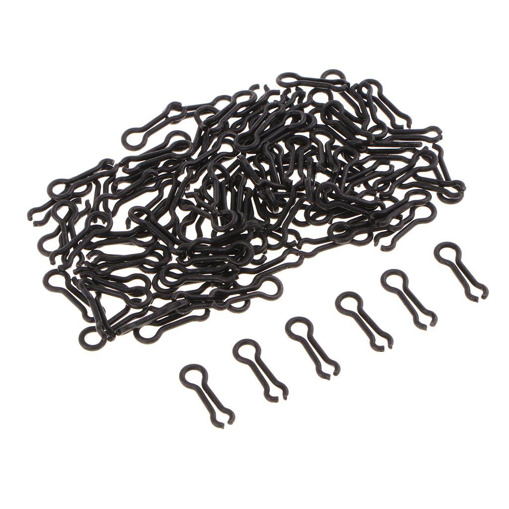 3x 100pcs Count Size S / L Fishing Sinker Eyes - Eyelets for Do It Moulds