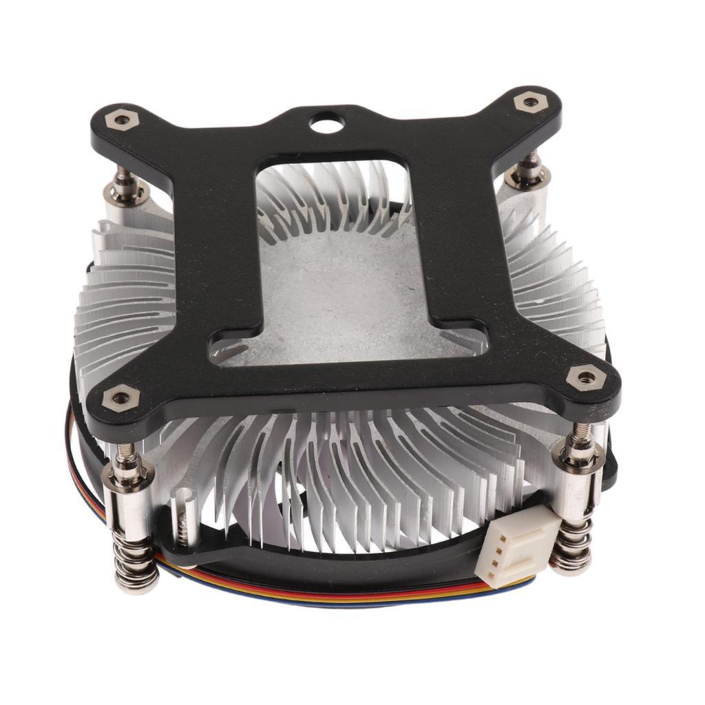 4 Pins Computer CPU Cooling PWM Fans Case Quiet Black