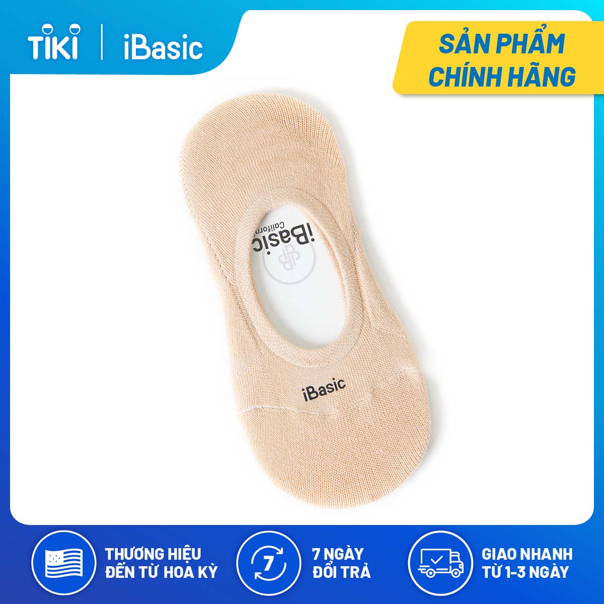 Đôi vớ lười unisex thời trang iBasic SOU001