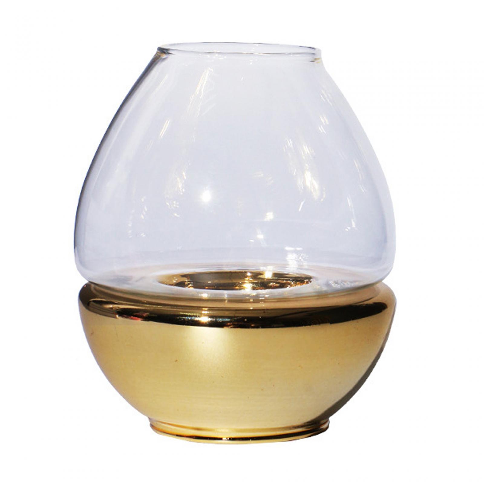 Glass Candlestick Holders Tealight Candle Holders for Table Centerpieces, Wedding Decor and Dinner Party