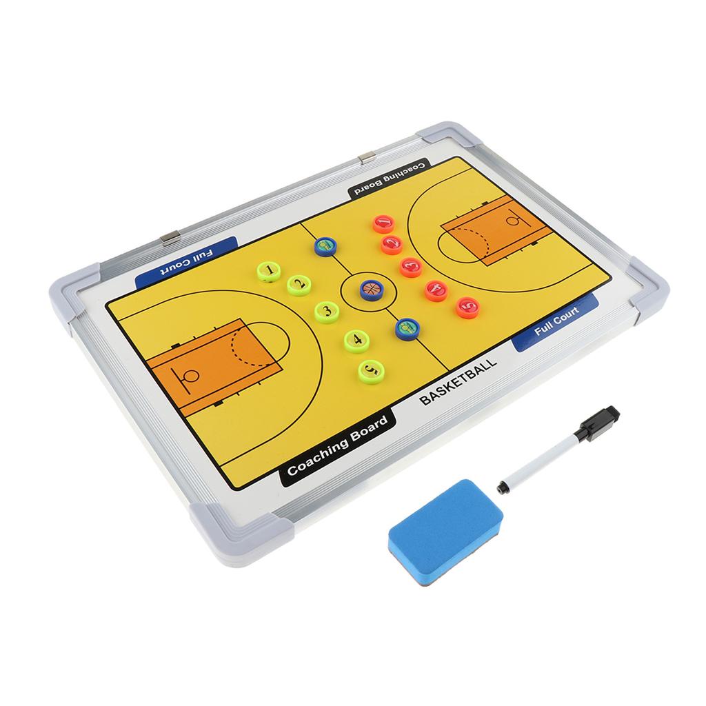 Basketball Coaching Board Tactics Strategy Training Marker Board Lightweight
