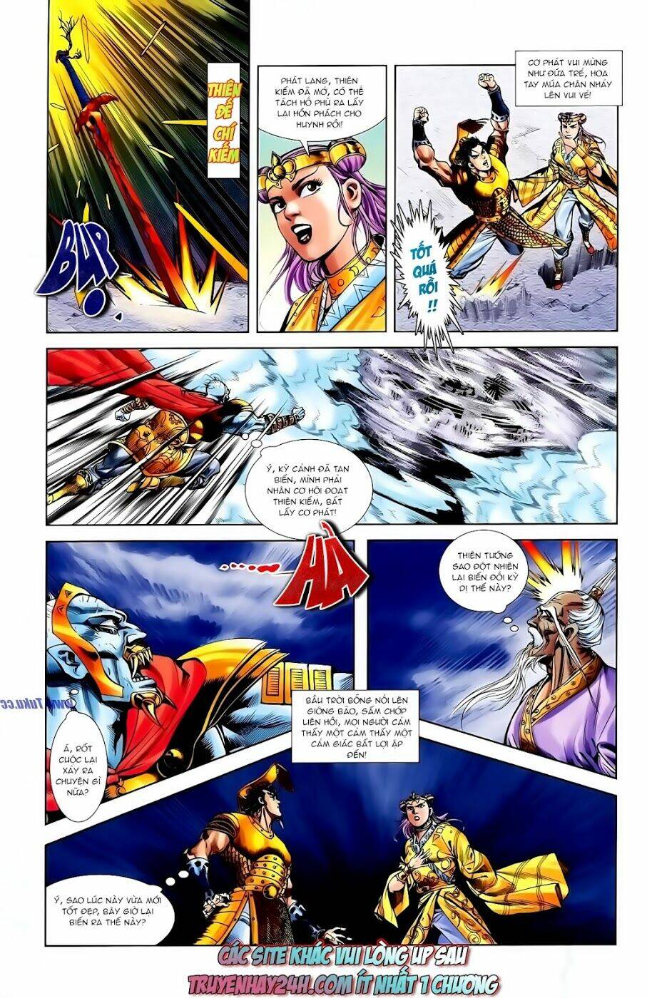 thiên tử truyền kỳ 1 - cơ phát khai chu bản chapter 119 30