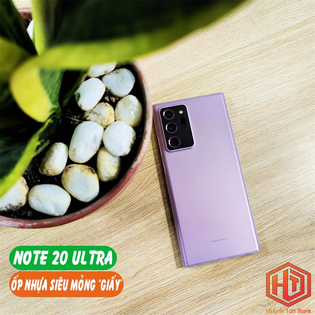 Ốp lưng Galaxy S22+,S21 Ultra,S21 plus, S10 plus nhựa mỏng giấy chống vân như memumi