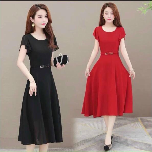 ĐẦM VOAN CHIFON XINH SANG CHẢNH