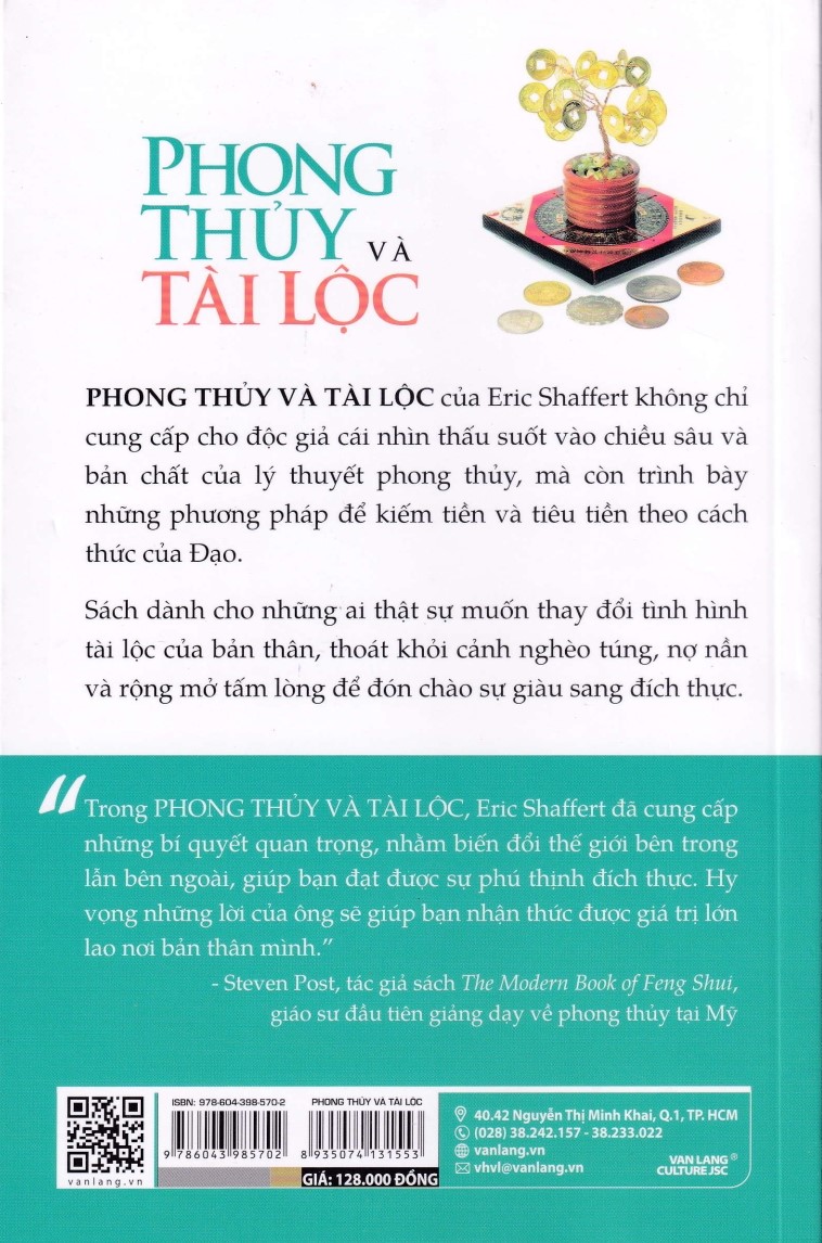 PHONG THỦY VÀ TÀI LỘC - Eric Shaffert