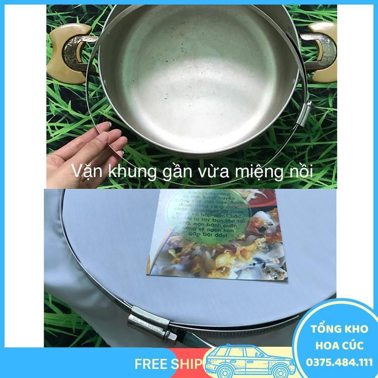 Bộ Khung Vải Làm Bánh Cuốn - Vận Chuyển Miễn Phí Toàn Quốc