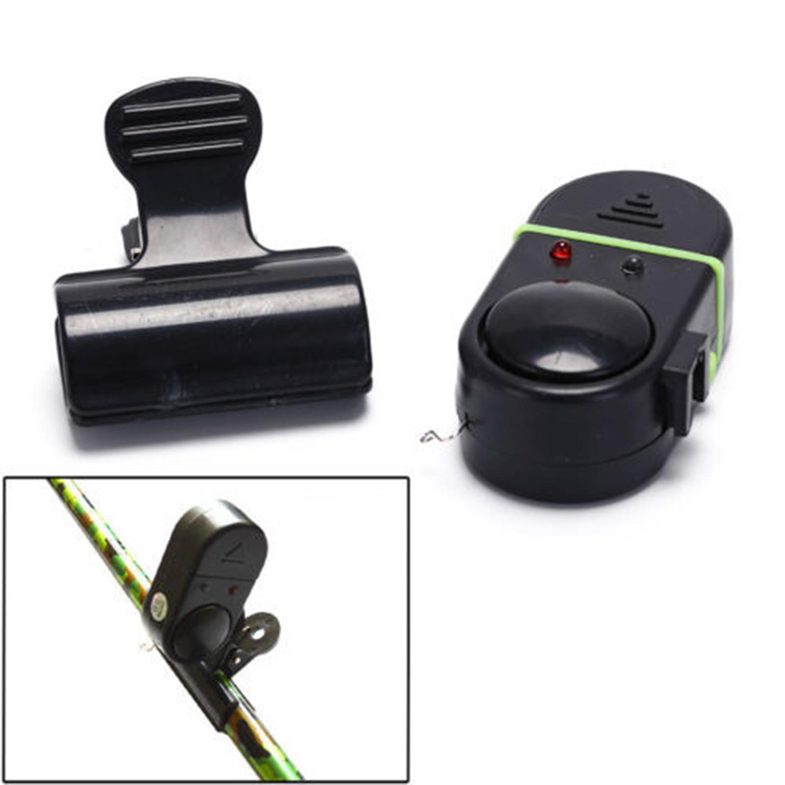 Fishing Bite Alarm Lights Clip on Fishing Rod Fishing Bite Indicator Sensitive Electronic Fishing Alertss for Fish Rod Trout Fishing Outdoor