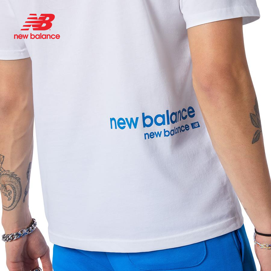 Áo thun thời trang nam New Balance ESSENTIALS ID SS TEE - AMT13518WT (form châu á