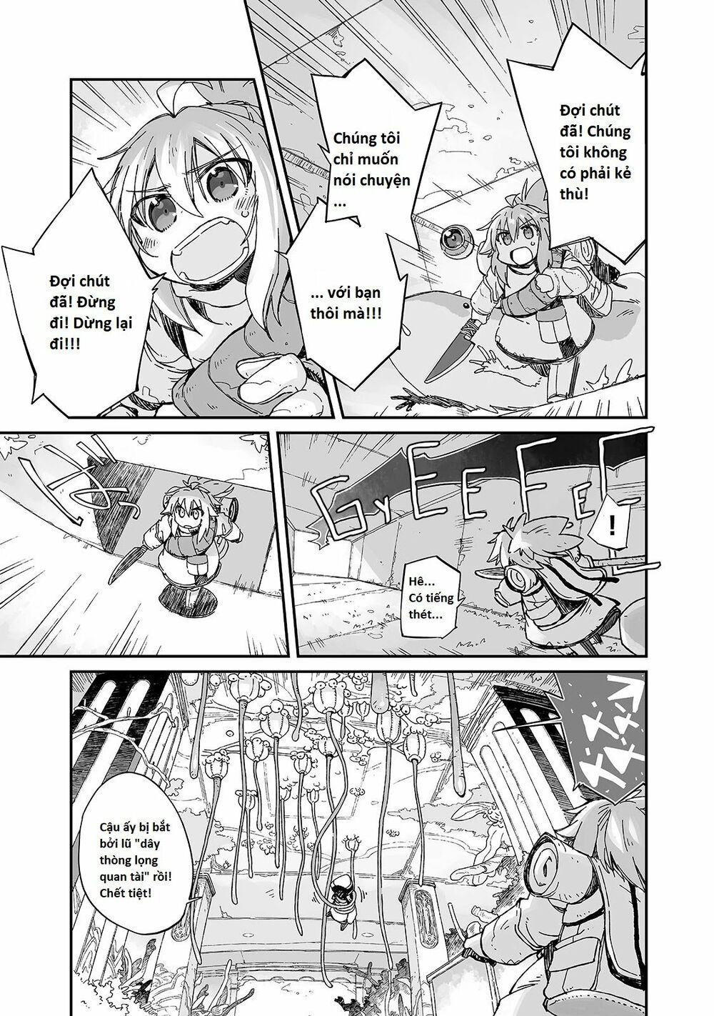 ngay cả khi hậu tận thế, thật hạnh phúc vẫn còn được sống... chapter 4 3