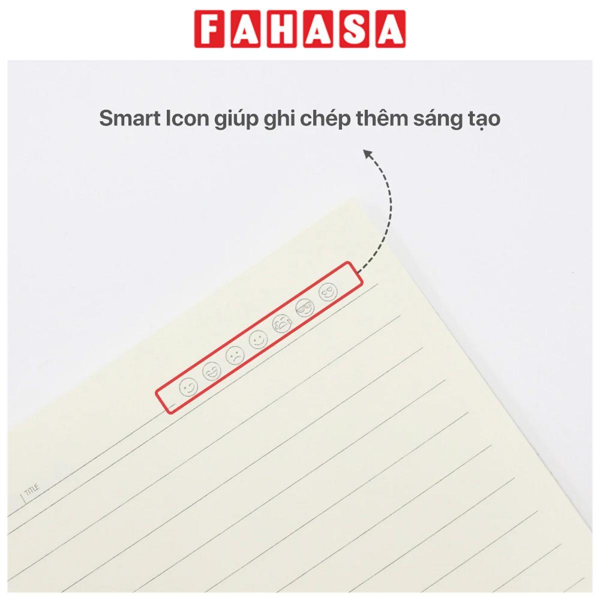 Sổ Lò Xo Bìa Nhựa Basic A5 - 160 Trang 80gsm - Hồng Hà 6744 - Mẫu 3