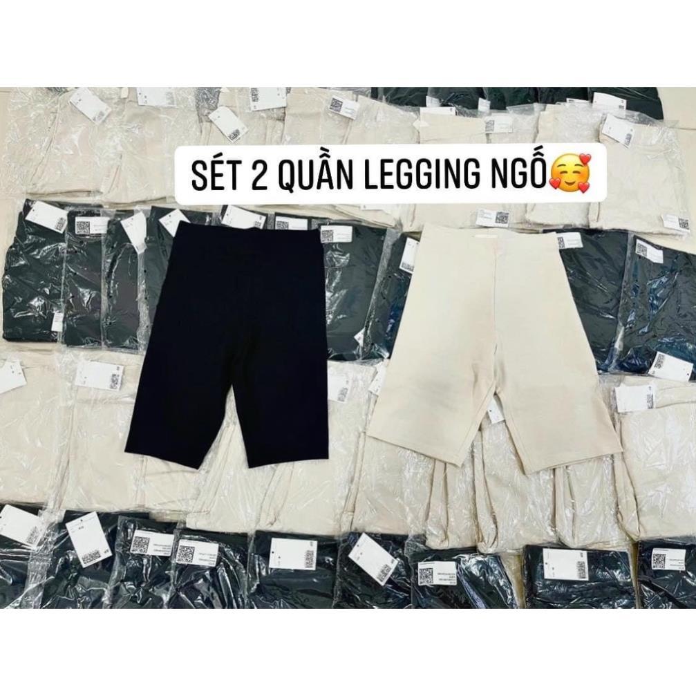 SET 2 QUẦN LEGGING NGỐ H.M THÁI LAN