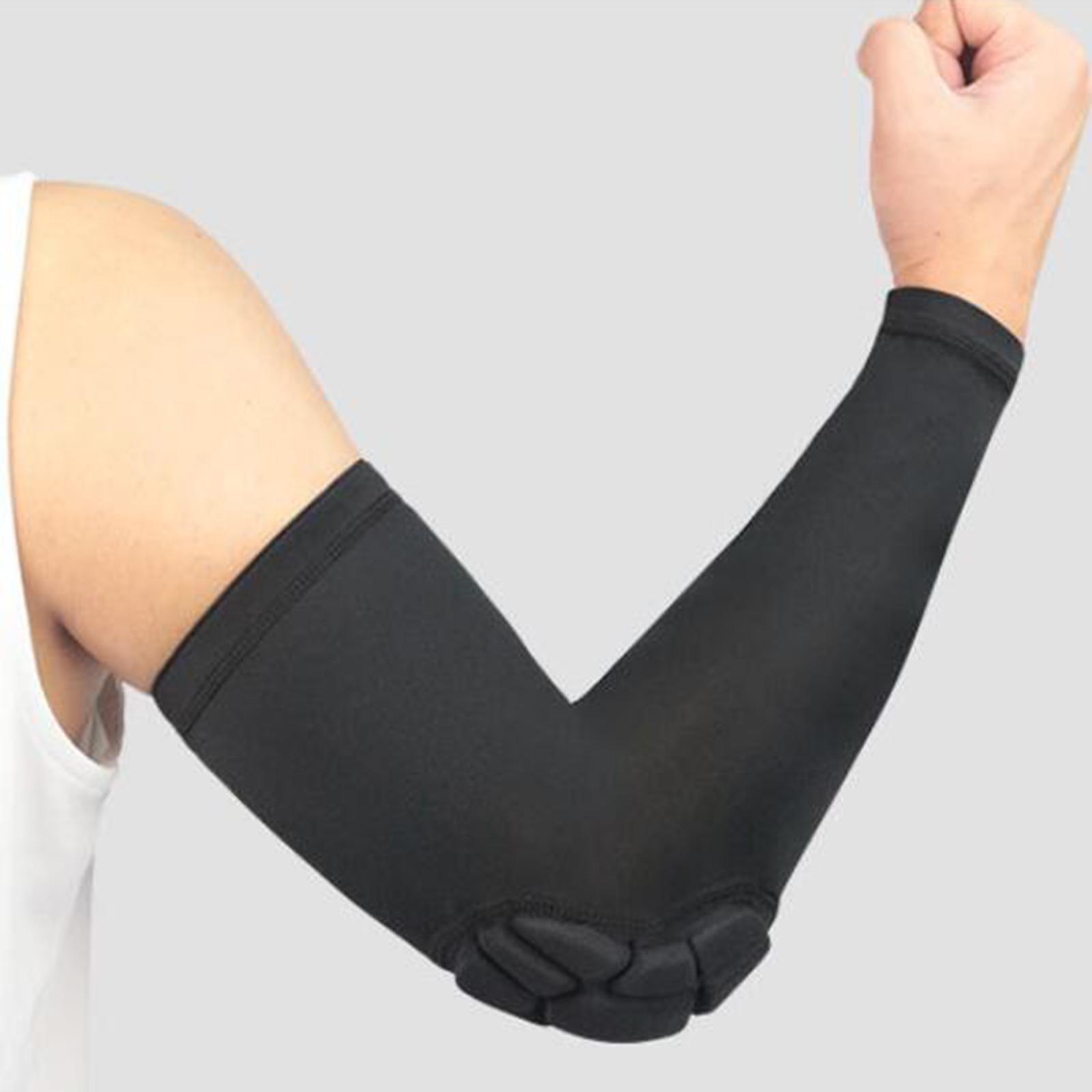 Elbow Support Compression Honeycomb Pad Brace Joint Arm Sleeve Sport