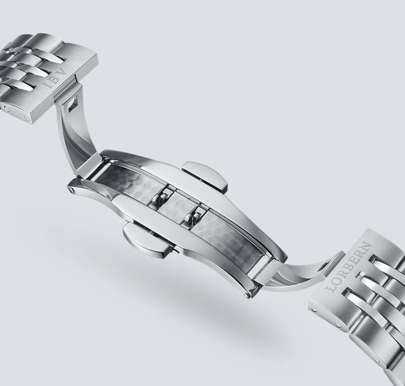 Đồng hồ nam chính hãng LORBERN IBV6019-7,Kính sapphire,chống xước,Chống nước,Đồng hồ cơ ,Bảo Hành 12 tháng,hàng mới 100%,thiết kế đơn giản và sang trọng