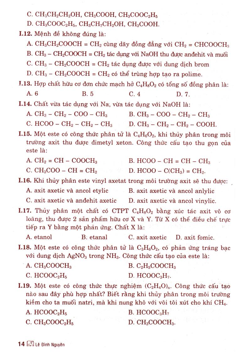 Học Tốt Hóa Học Lớp 12 (2016)