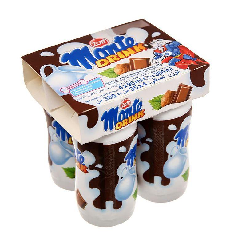 Váng Sữa Uống Zott Monte Vị Socola 95ML Lốc 4 Chai – 0000040338743