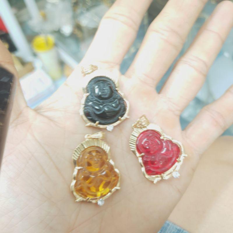 Mặt Dây Chuyền Di Lặc Vàng Vonfram Cao Cấp-Dùng không phai màu vàng cũ có thể làm mới