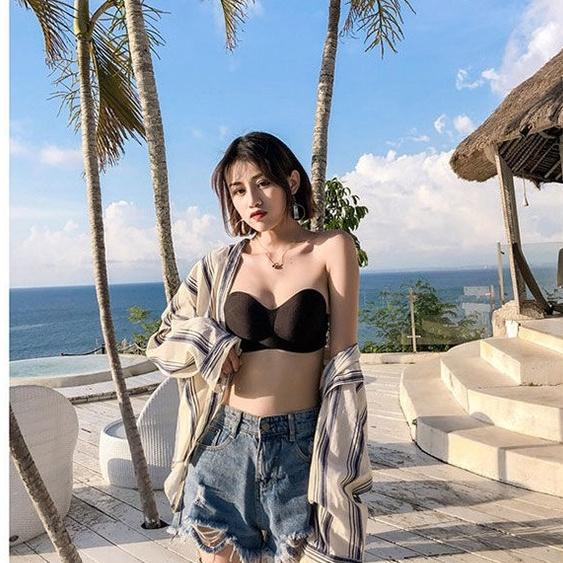 Áo ngực nữ, Áo lót nữ nâng ngực không dây tôn vòng 1 quyến rũ - Áo lót nữ sexy trẻ trung