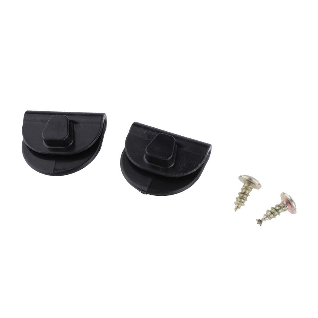 Left Battery Cover Plate Clips with Screws for  XL883 XL1200 48 72