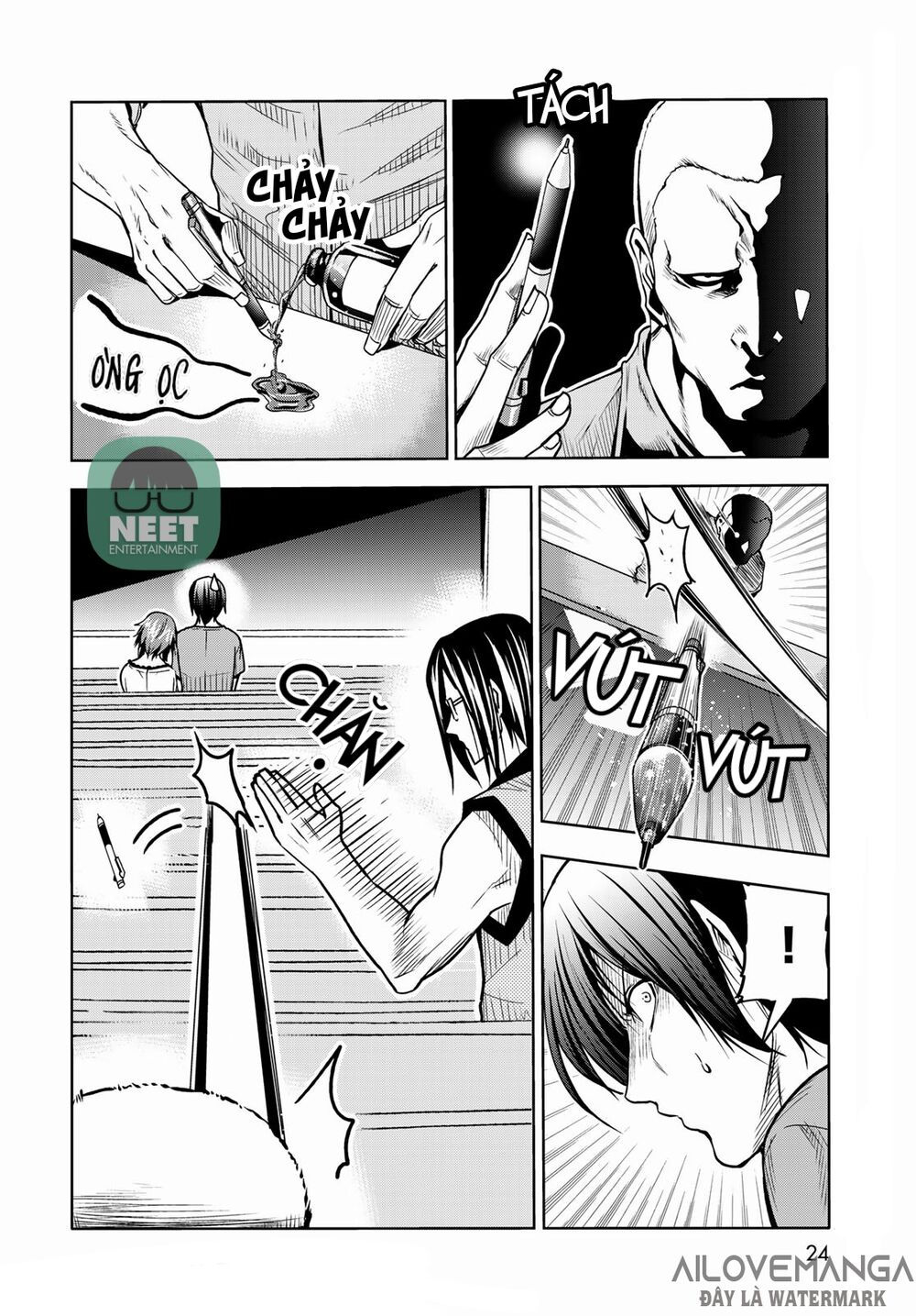 cô gái thích lặn - grand blue chapter 74 20