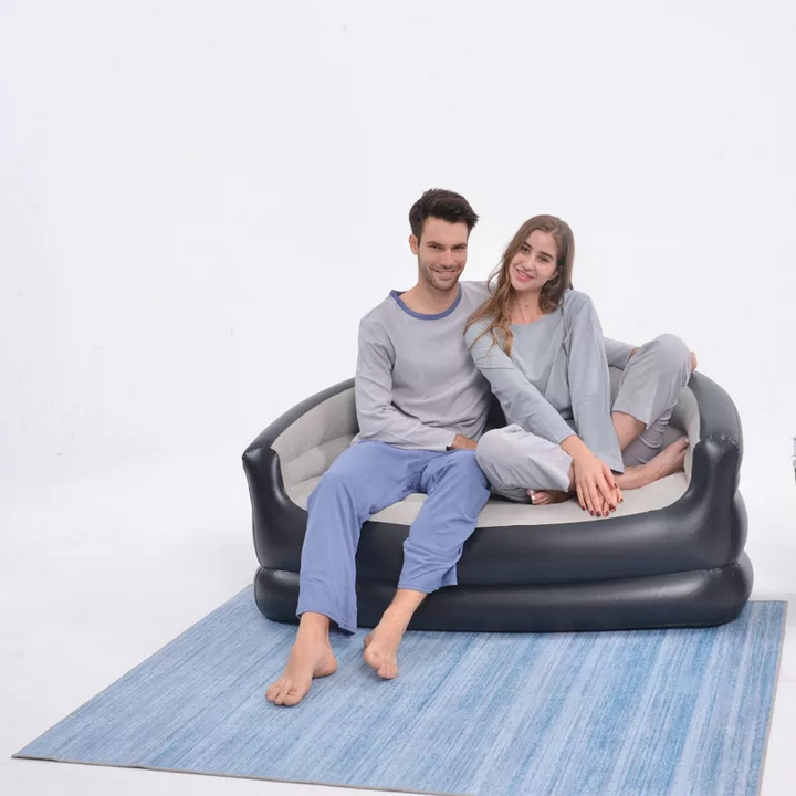 Ghế Sofa bơm hơi Tay Vịn Coupe Love (Tặng kèm bơm điện)