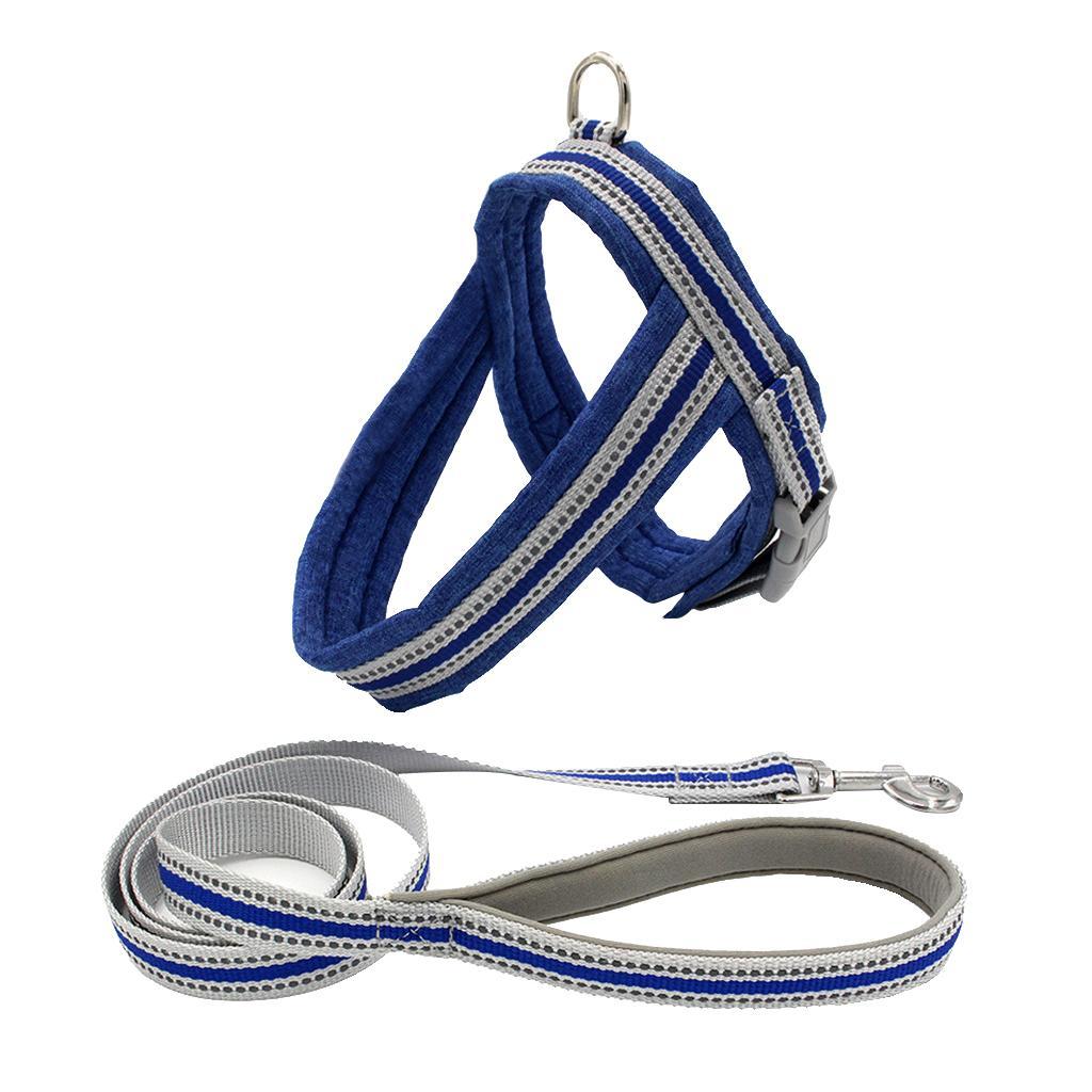 Pet Harness Vest Set Pet Walking Leash for Small Cat Dog