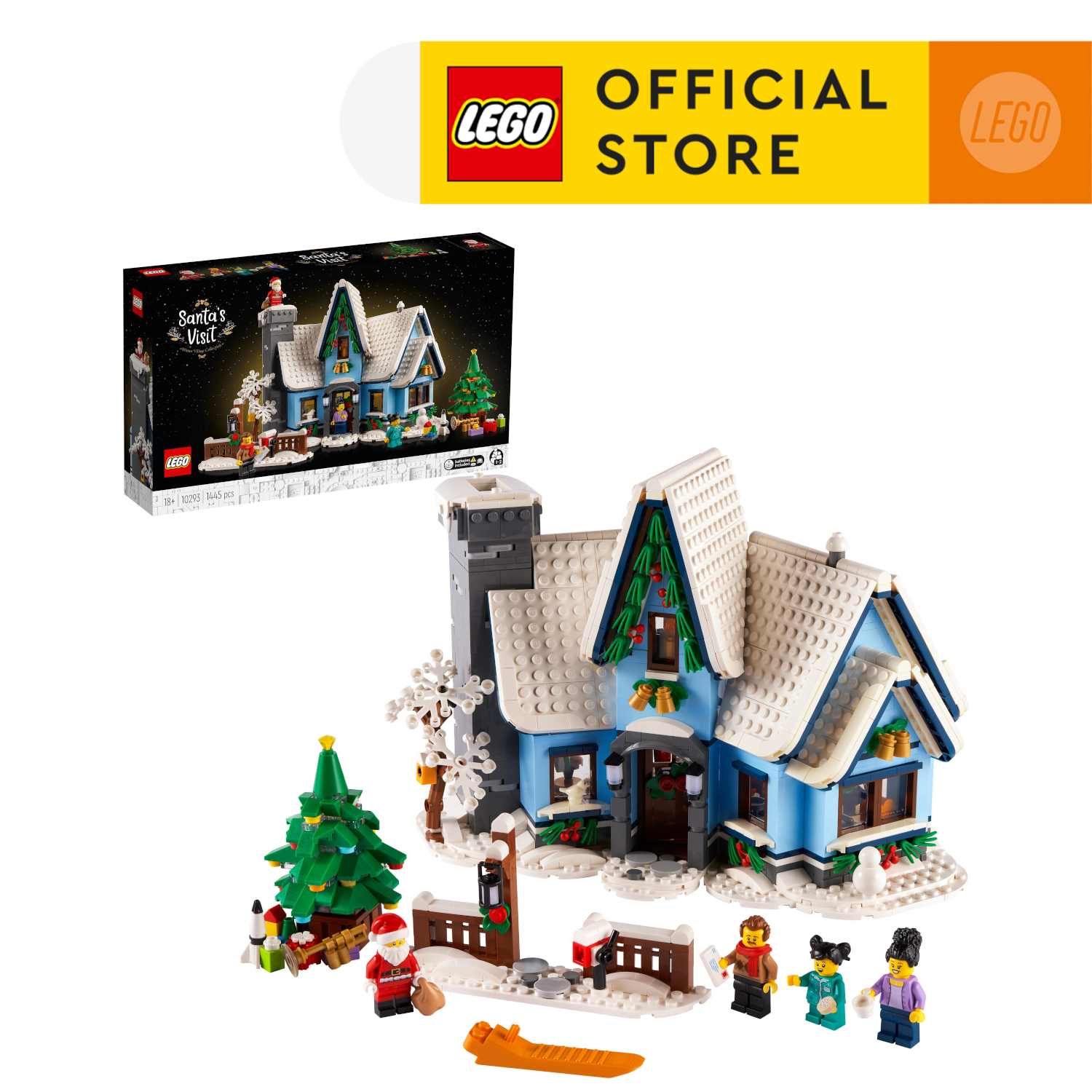 LEGO ADULTS 10293 Chuyến Ghé Thăm Của Ông Già Noel (1445 chi tiết)