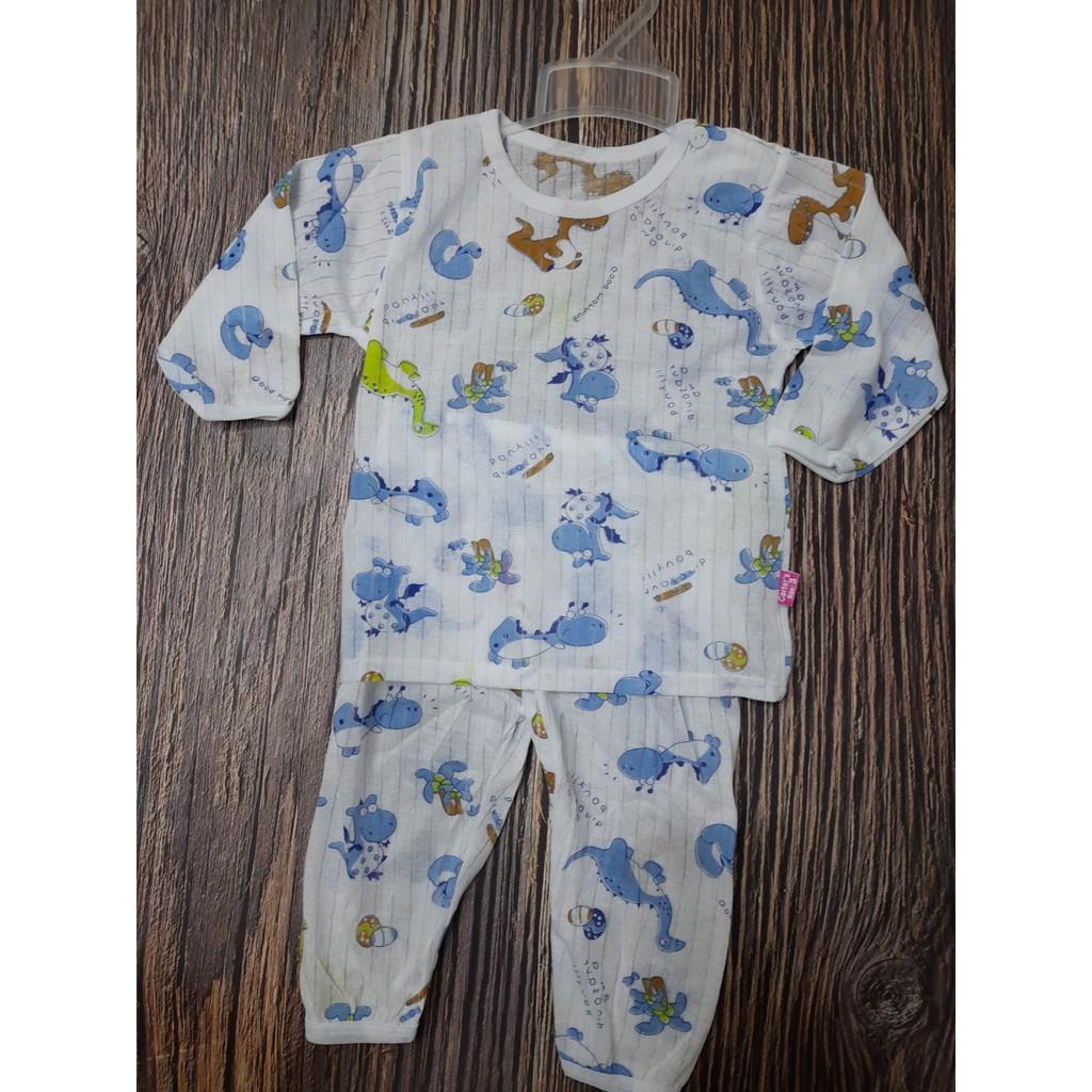 Bộ Cotton Giấy Dài Tay