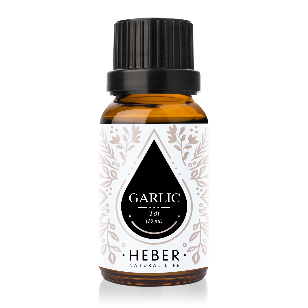 Tinh Dầu Tỏi Garlic Essential Oil Heber | 100% Thiên Nhiên Nguyên Chất Cao Cấp