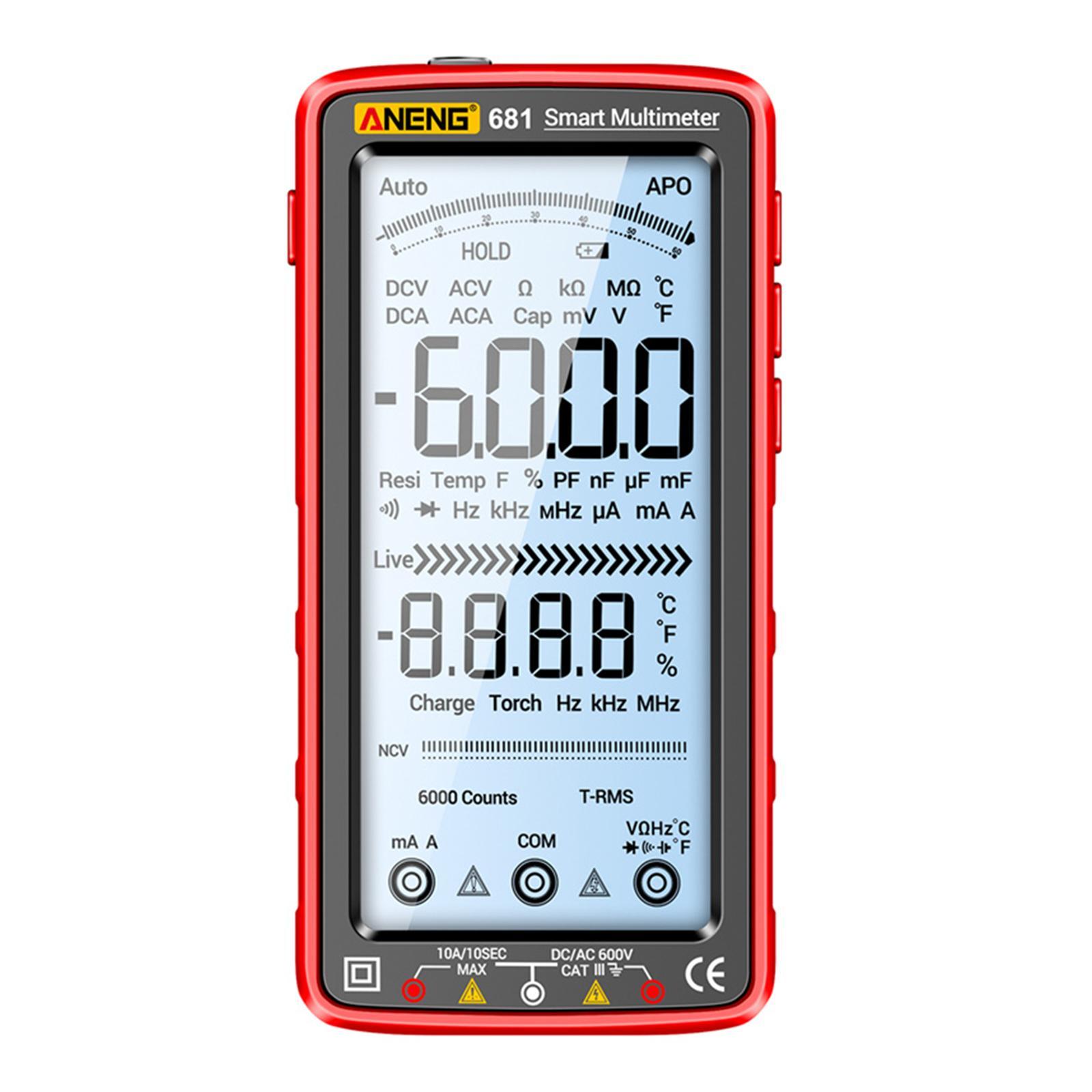 Digital Multimeter Electric meter Wide Measuring Multi Tester