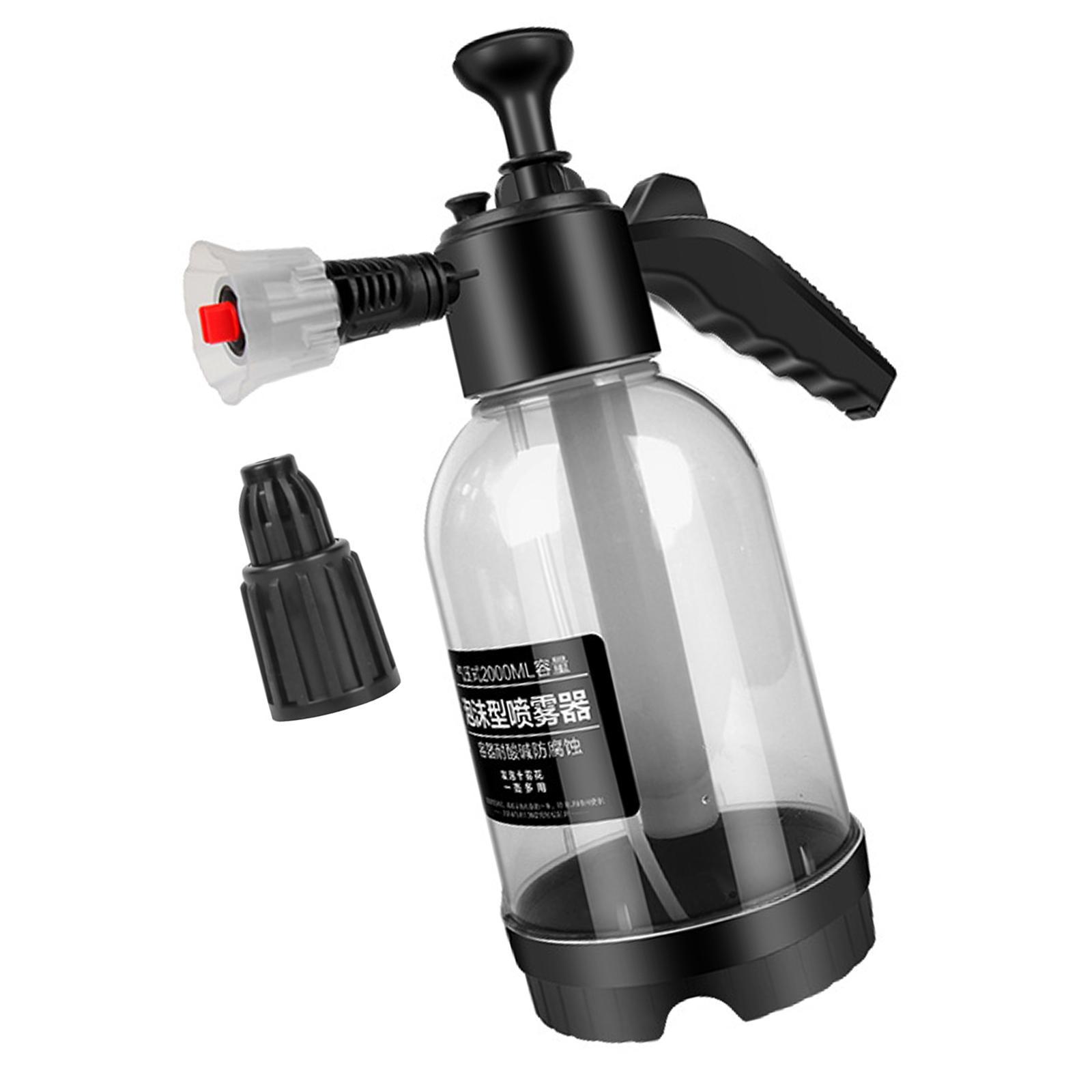Car Wash Foam Pressure Sprayer 2L Multipurpose for Indoor Outdoor Lawn