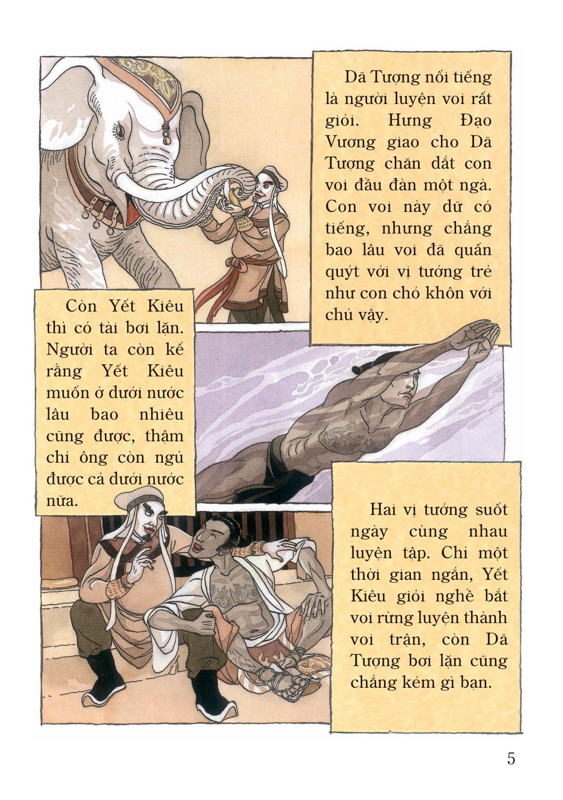 Tranh Truyện Lịch Sử Việt Nam: Yết Kiêu - Dã Tượng (Tái Bản 2023)