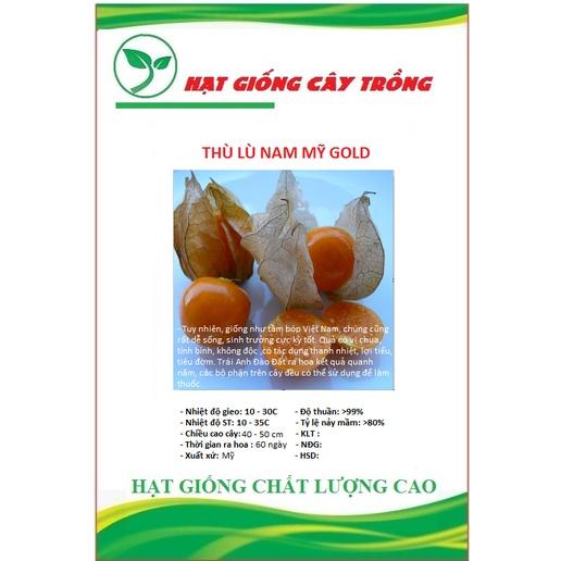 Hạt Giống Thù Lù Nam Mỹ Gold CT188 - Gói 50 hạt