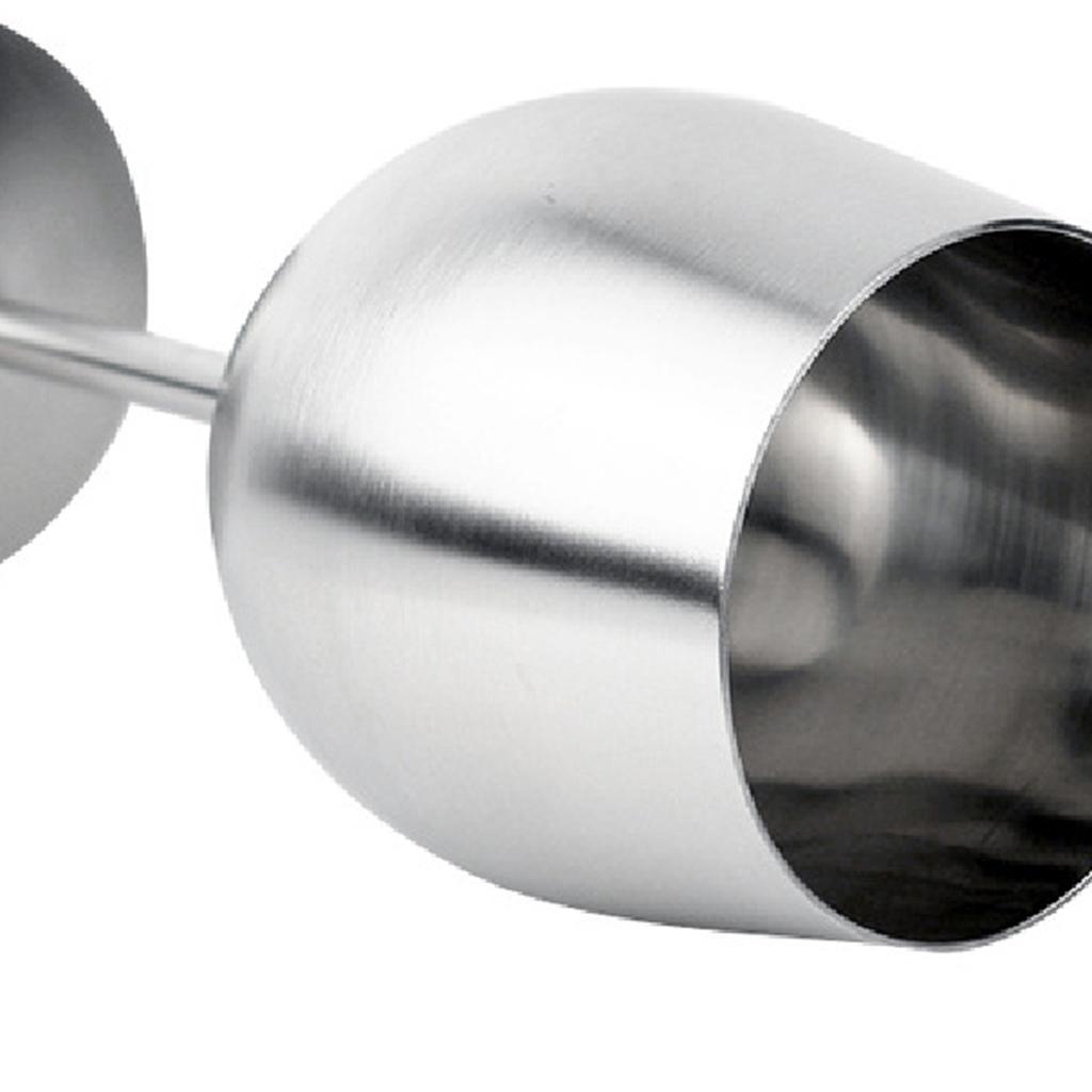Set of 4, Stainless Steel Champagne Goblet 10oz Camping Home Kitchen Party