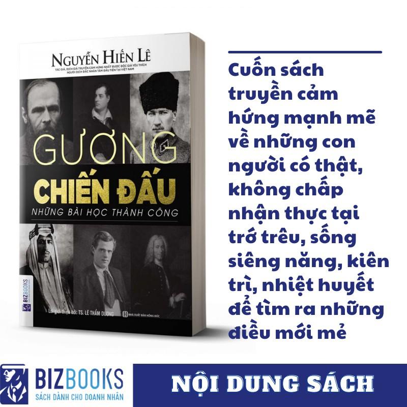 Sách - BIZBOOKS -Gương Kiên Nhẫn – Những Bài Học Thành Công - 1 BEST SELLER (Tặng kèm bookmark thiết kế )