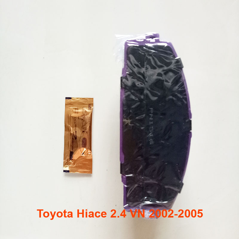 Má phanh trước, bố thắng trước PN1516 dùng cho Toyota Hiace 2.4 Việt Nam 2002, 2003, 2004, 2005 04465-26260