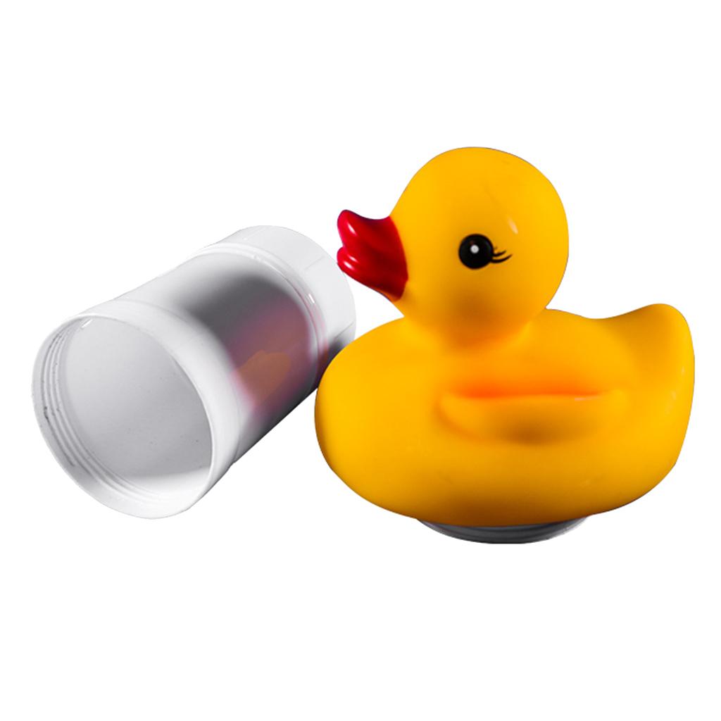 Thiết bị vệ sinh nước bể bơi trong nhà/ ngoài trời bằng clo hình con vịt đáng yêu