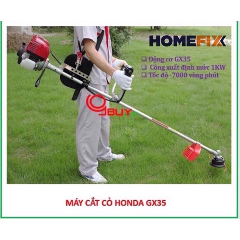 Máy cắt cỏ đeo vai HONDA model GX35. Hàng Nhập khẩu.