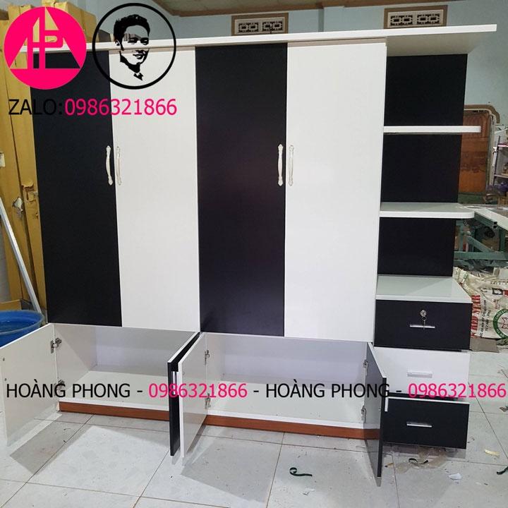 Tủ quần áo 5 cánh - Tủ nhựa đài loan Hàng cao cấp