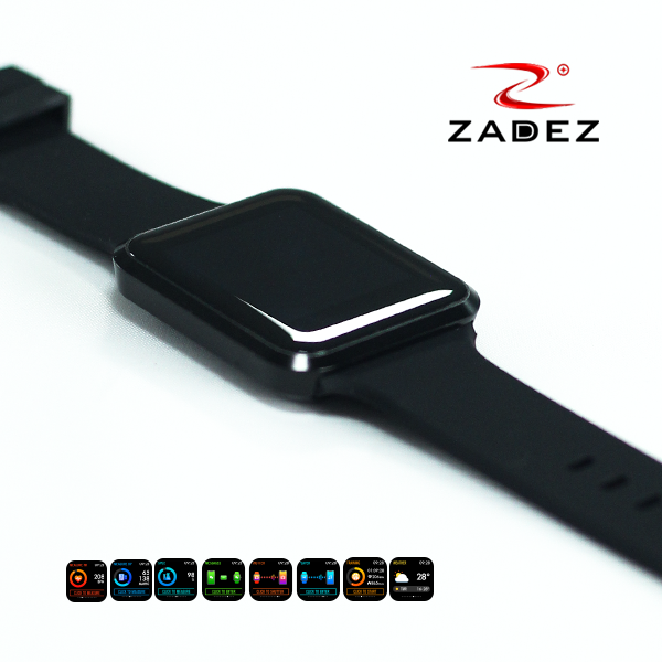 SmartWatch Đồng Hồ Thông Minh ZADEZ Square 2 Kháng Nước IP67, 8 Chế Độ Theo Dõi - Hàng Chính Hãng