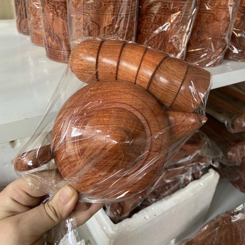 Bộ Ấm Chén Gỗ Hương Cao Cấp
