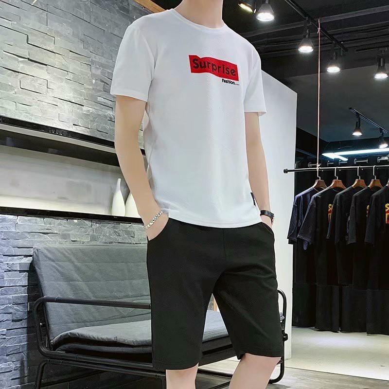 Đồ bộ nam nữ unisex mùa hè chất mè xịn co giãn 4 chiều thoáng mát (Surise